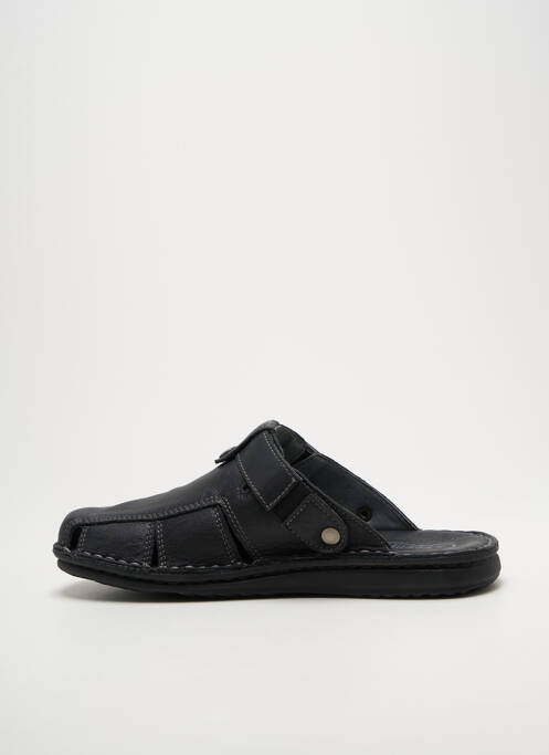 Mules/sabots bout rond bout rond noir GREEN HILL homme