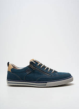 Baskets bout rond bout rond bleu FLUCHOS homme
