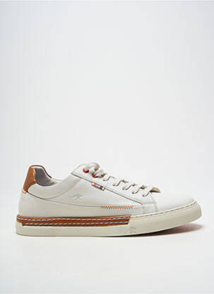 Baskets bout rond bout rond blanc FLUCHOS homme