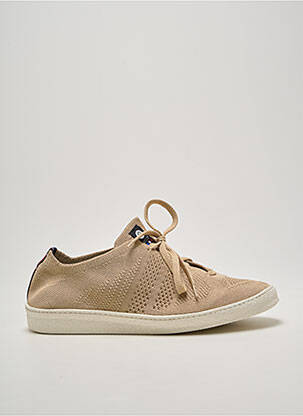 Baskets semelle amovible bout rond beige ECTOR homme