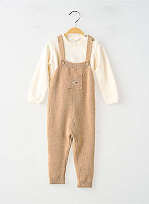Ensemble pantalon coupe droite beige MAYORAL enfant