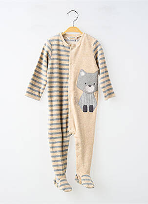 Pyjama col rond marron MAYORAL enfant