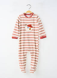 Pyjama col rond beige MAYORAL enfant