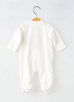 Pyjama fermeture pressionnée blanc MAYORAL fille