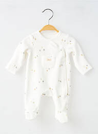 Pyjama col rond blanc MAYORAL enfant