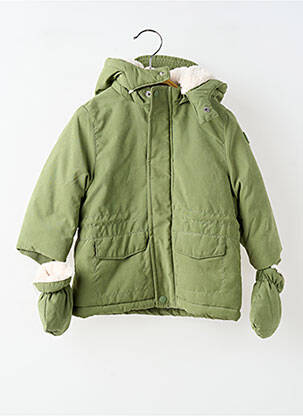 Parka poches a capuche vert MAYORAL enfant
