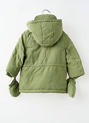 Parka poches a capuche vert MAYORAL enfant