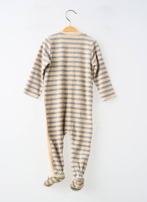 Pyjama col rond marron MAYORAL enfant
