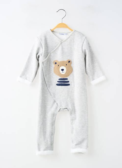 Combi-pantalon manches longues manches longues gris NOUKIE'S garcon