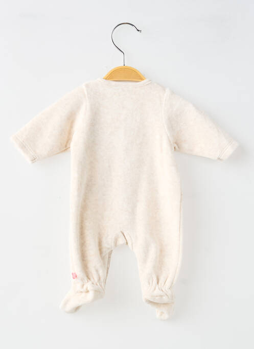Pyjama tissage velours beige NOUKIE'S enfant