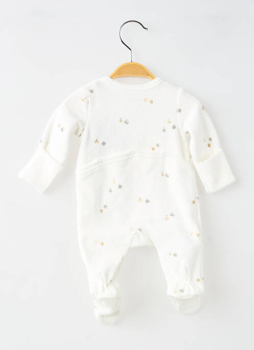Pyjama tissage velours blanc MAYORAL enfant