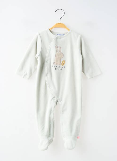 Pyjama tissage velours vert NOUKIE'S enfant