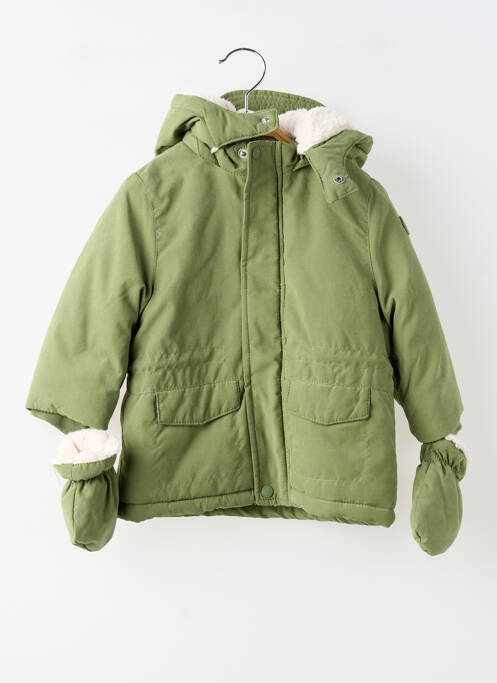 Parka poches a capuche vert MAYORAL enfant