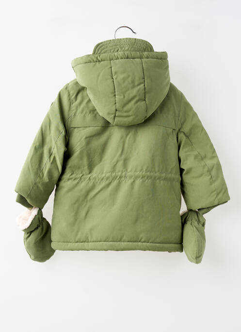 Parka poches a capuche vert MAYORAL enfant