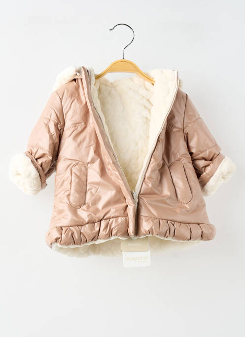 Blouson manches longues marron MAYORAL fille
