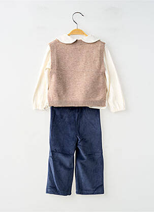 Ensemble pantalon maille fine bleu MAYORAL fille