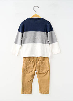 Ensemble pantalon taille élastique bleu LOSAN garcon