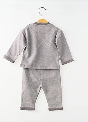 Ensemble pantalon maille fine gris LOSAN garçon
