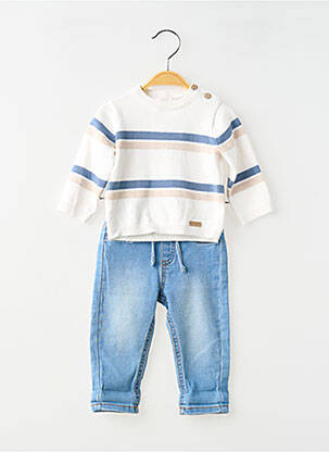 Ensemble pantalon maille fine bleu MAYORAL garcon