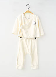 Ensemble pantalon bas pantalon blanc PETIT BATEAU enfant