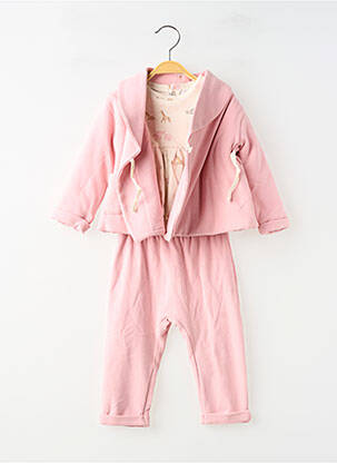 Ensemble pantalon manches longues rose MAYORAL fille