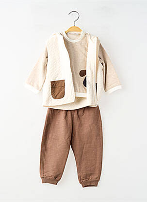 Ensemble de sport type de haut veste marron MAYORAL garcon