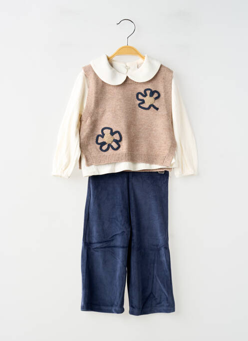 Ensemble pantalon manches longues bleu MAYORAL fille