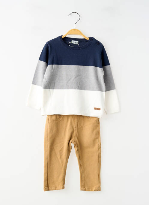 Ensemble pantalon bas pantalon bleu LOSAN garcon