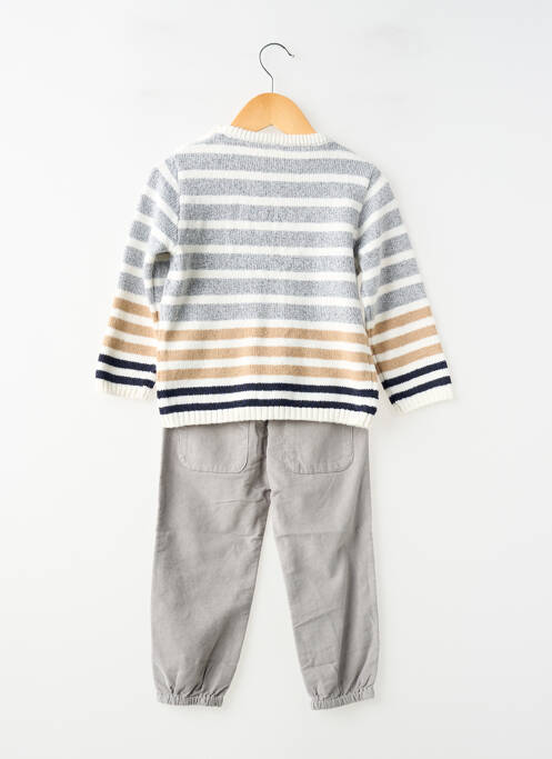 Ensemble pantalon bas pantalon gris LOSAN garcon