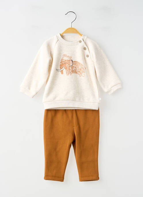 Ensemble pantalon bas pantalon marron NOUKIE'S garcon