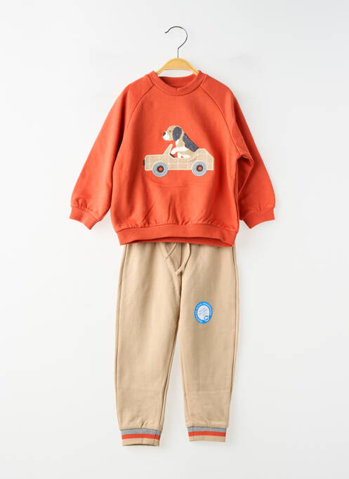 Ensemble pantalon bas pantalon orange MAYORAL garcon