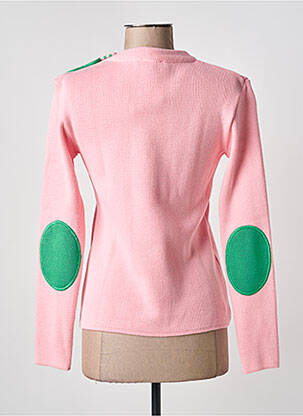 Pull coupe cintrée manches longues rose OPTIMIST' femme