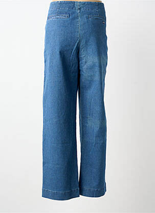 Jeans coupe large stretch taille normale bleu SAINT JAMES femme