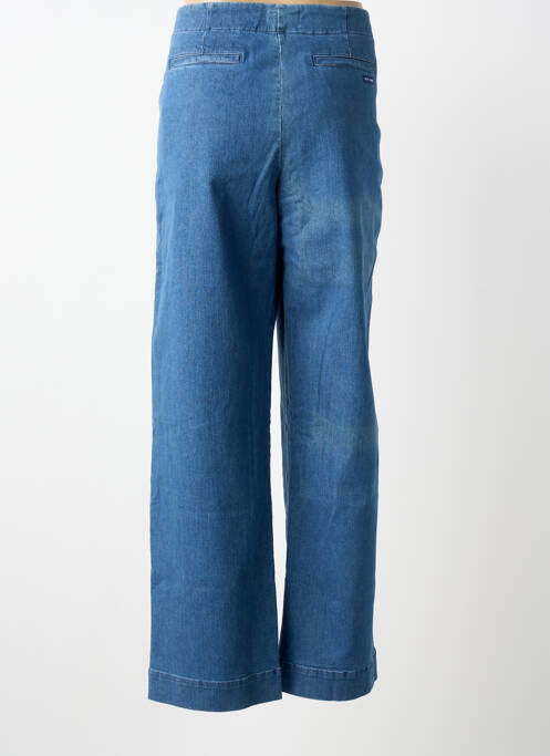 Jeans coupe large stretch taille normale bleu SAINT JAMES femme