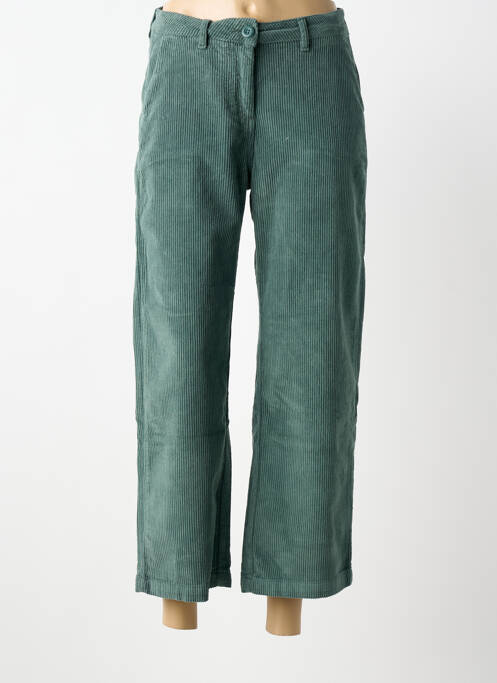 Pantalon 7/8 stretch taille normale vert SAINT JAMES femme