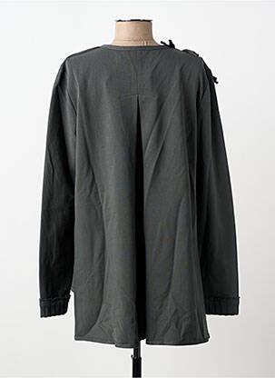 Tunique manches longues col rond gris KEDZIOREK femme