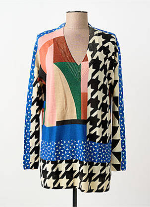 Pull coupe cintrée manches longues noir JEI'S BY LETIZIA DENARO femme