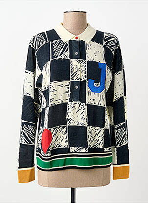 Pull manches longues manches longues noir JEI'S BY LETIZIA DENARO femme