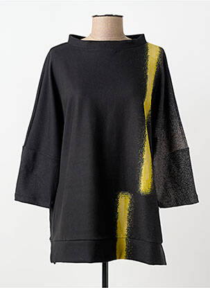 Tunique manches longues noir OZAI N KU femme