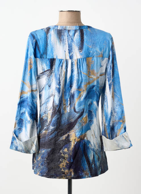 Blouse bleu DOLCEZZA femme