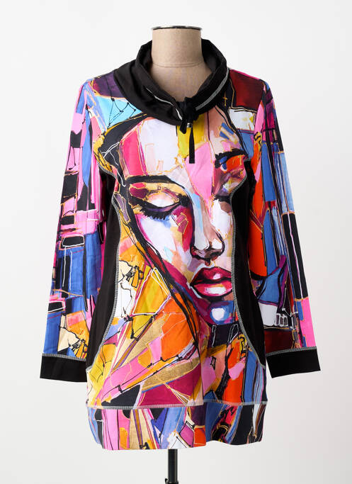 Tunique manches longues bleu DOLCEZZA femme