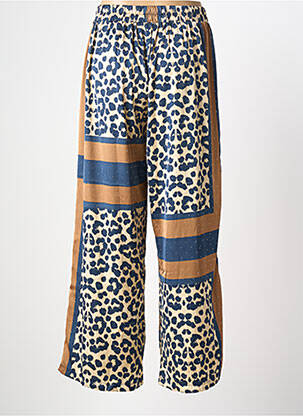 Pantalon droit taille élastique bleu LM LULU femme