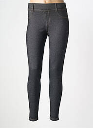 Legging taille élastique gris YSABEL MORA femme