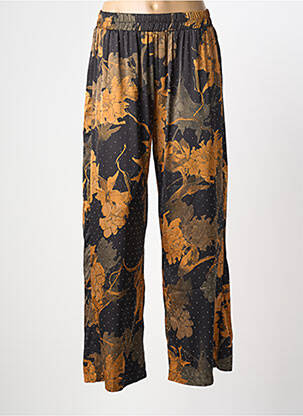 Pantalon droit taille élastique noir LM LULU femme