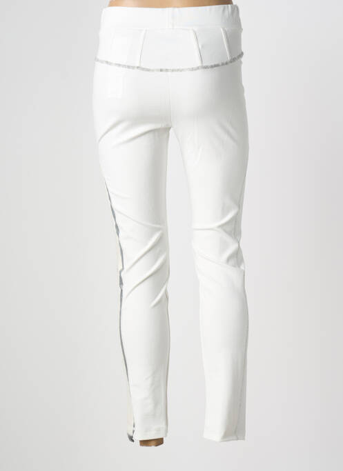 Legging taille élastique blanc ELISA CAVALETTI femme