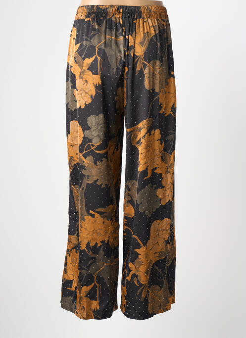 Pantalon droit taille élastique noir LM LULU femme