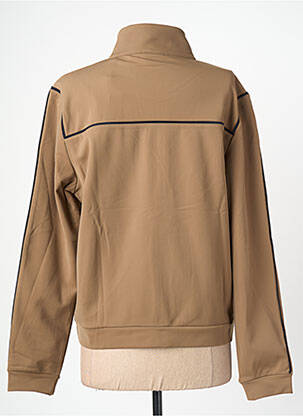 Veste casual coupe droite marron HBT femme