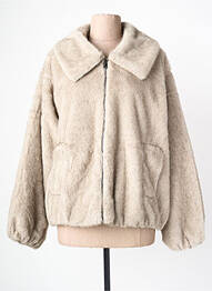Blouson poches gris K-DESIGN femme