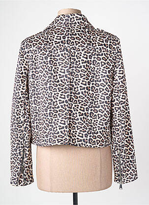 Veste casual coupe droite beige RINO & PELLE femme