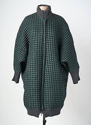 Doudoune poches sans capuche vert KEDZIOREK femme